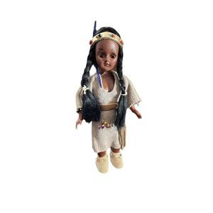 Vintage Carlson Doll Native American Doll